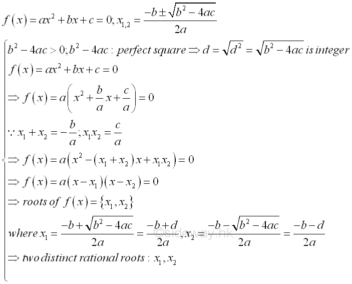 Solved] Consider the quadratic equation: A * x**2 + B * x + C = 0